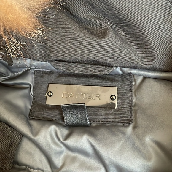 danier black winter coat - Picture 2 of 3